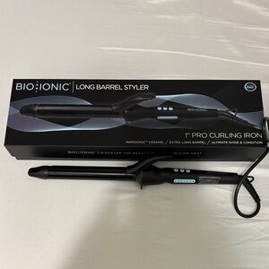 Bio Ionic 1" Black Pro Curling Iron